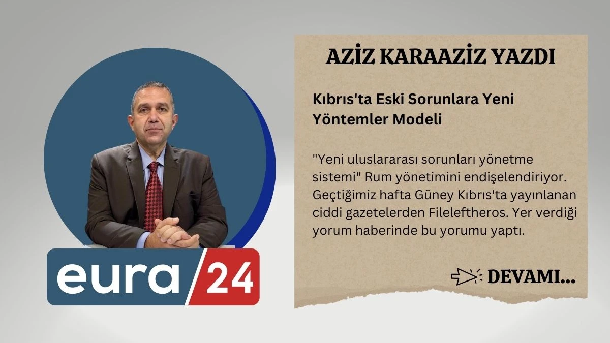 Kıbrıs'ta Eski Sorunlara Yeni Yöntemler Modeli
