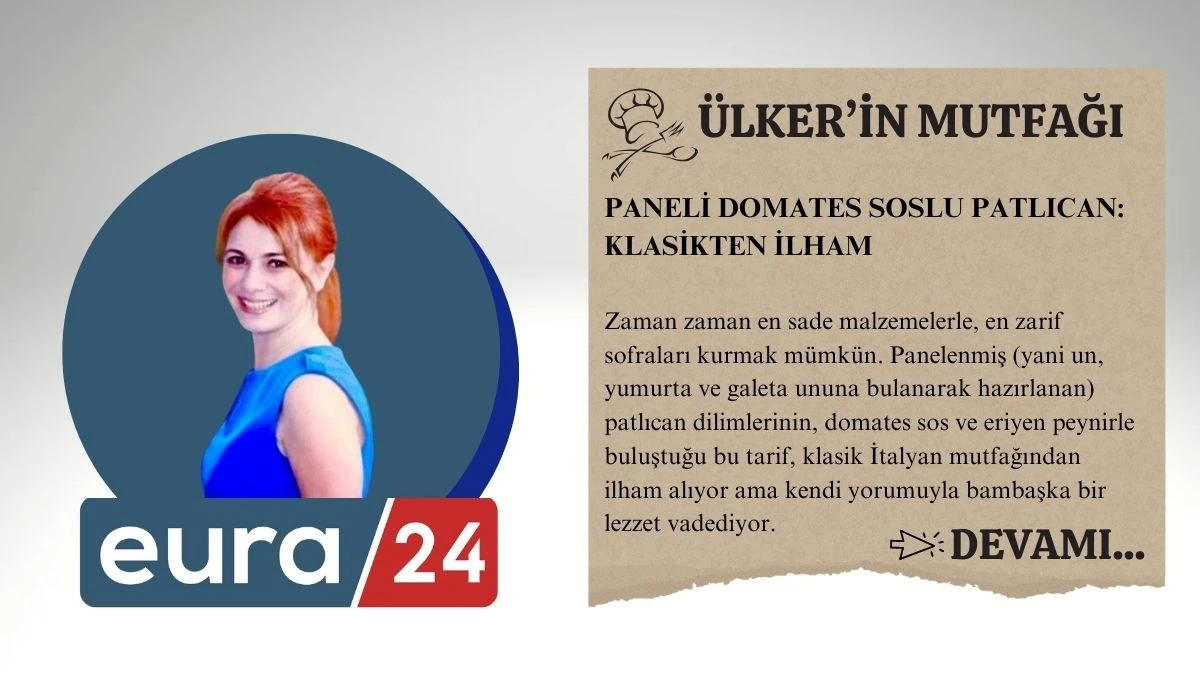 PANELİ DOMATES SOSLU PATLICAN: KLASİKTEN İLHAM
