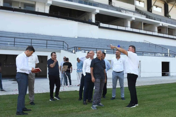 19 Mayıs Stadyumu’nda çalışmalar tüm hızıyla sürüyor
