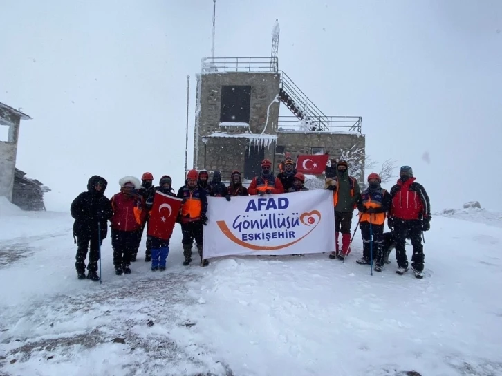 AFAD’tan eksi 25 derecede anma töreni
