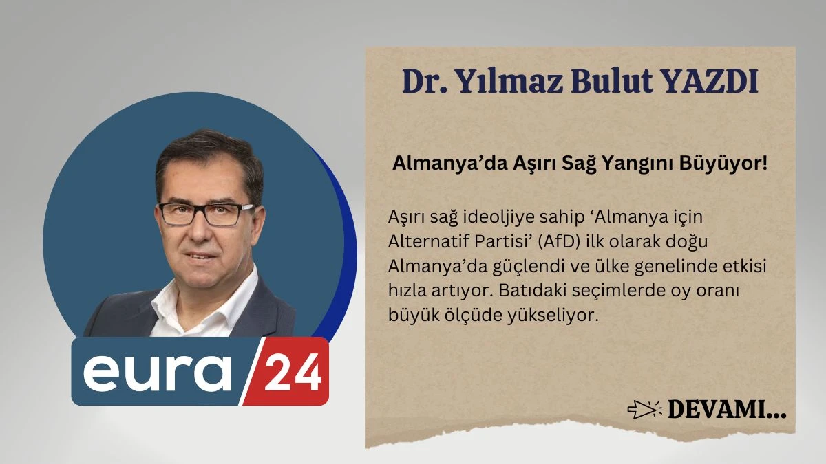 Almanya&rsquo;da Aşırı Sağ Yangını B&uuml;y&uuml;yor!