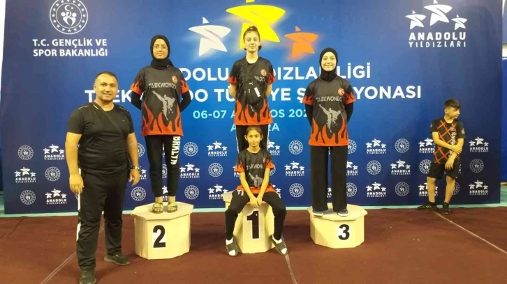 Amasyalı Ela Türkiye üçüncüsü oldu
