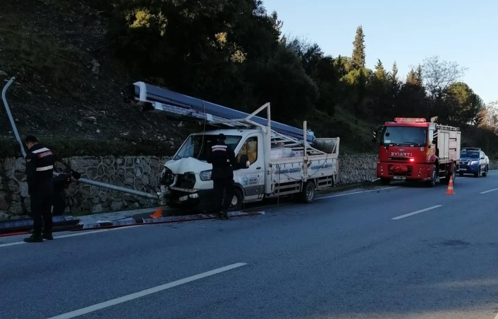 Aydın’da trafik kazası: 1 yaralı
