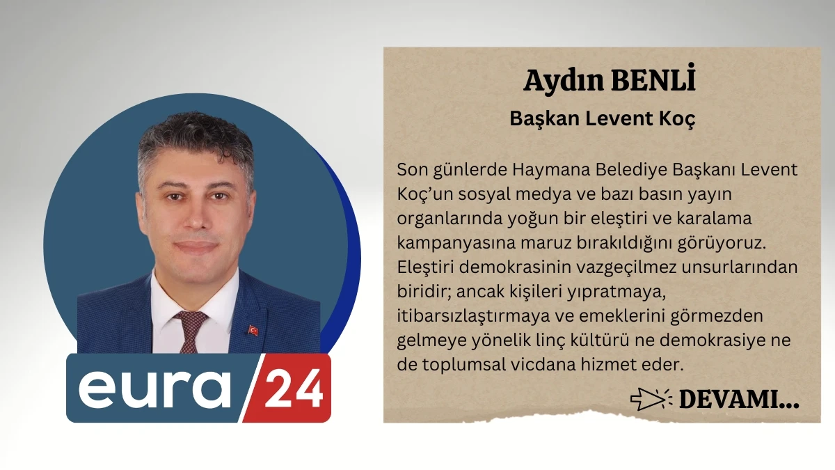Başkan Levent Ko&ccedil;