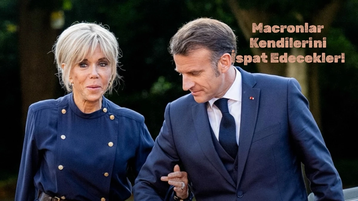 Brigitte Macron Cinsiyetini İsbat Edecek!