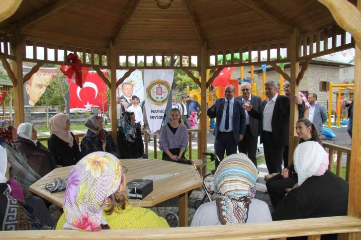 Bünyan Belediyesi Şadi Korkmaz Parkı hizmete açıldı