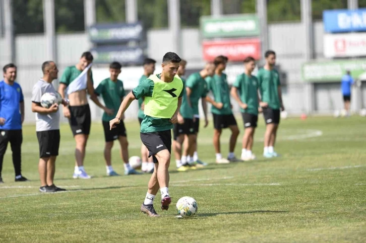 Bursaspor şut çalıştı