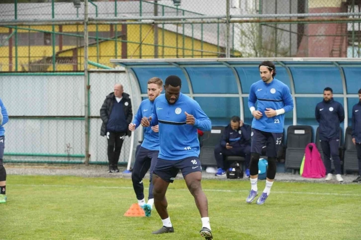 Çaykur Rizespor, Yeni Malatyaspor maçının hazırlıklarını sürdürdü
