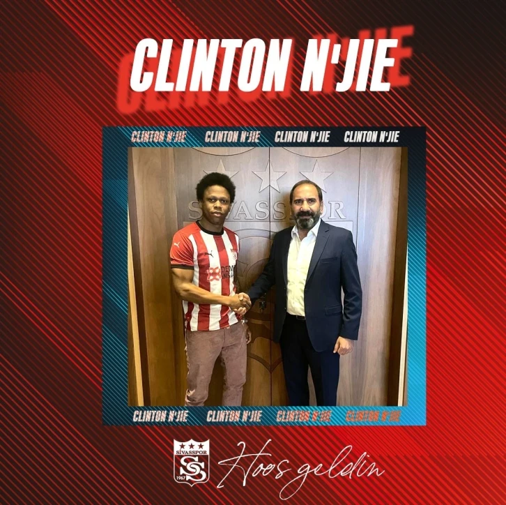 Clinton N’Jie resmen Sivasspor’da
