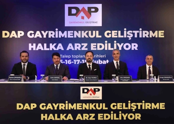 DAP Gayrimenkul Geliştirme halka arz oluyor