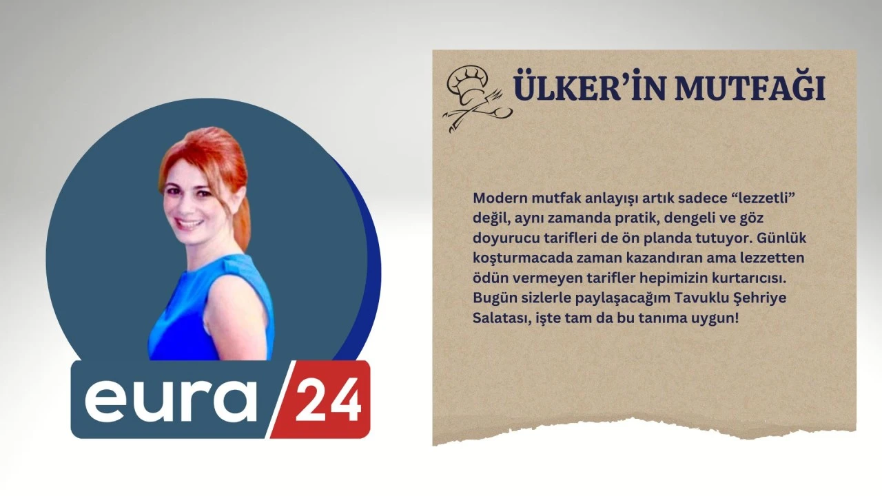 Doyurucu ve Renkli Bir Lezzet – Tavuklu Şehriye Salatası