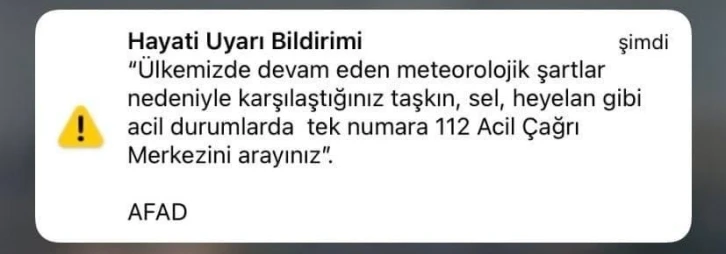 Edirne’de sağanak yağış etkili oluyor
