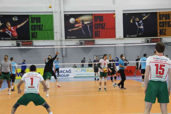 Efeler Ligi: Cizre Belediyespor: 0 - Halkbank: 3
