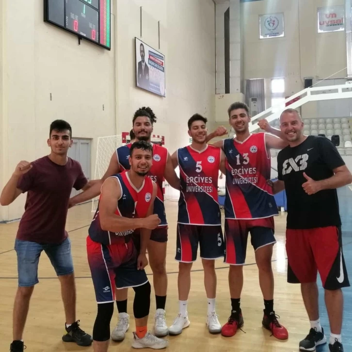 Erciyes Üniversitesi 3x3 Basketbolda Türkiye 4.’sü oldu
