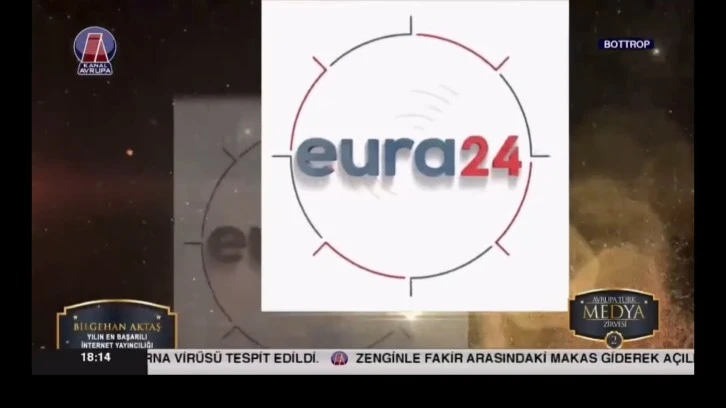 EURA24  İlk Uluslararası Ödülünü Aldı