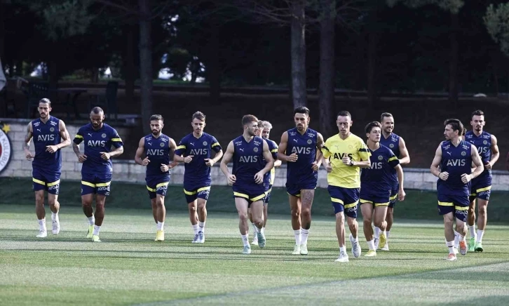 Fenerbahçe’de, Austria Wien maçı hazırlıkları başladı
