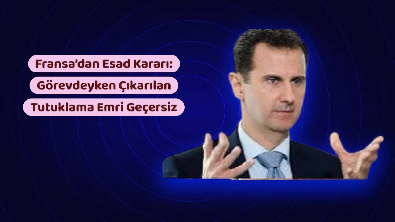 Fransa’dan Esad Kararı