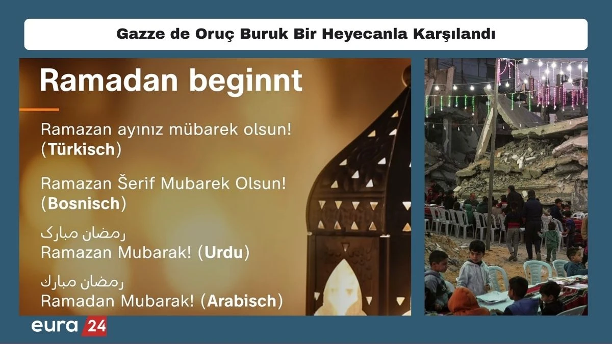 Gazze de Oru&ccedil; Buruk Bir Heyecanla Karşılandı