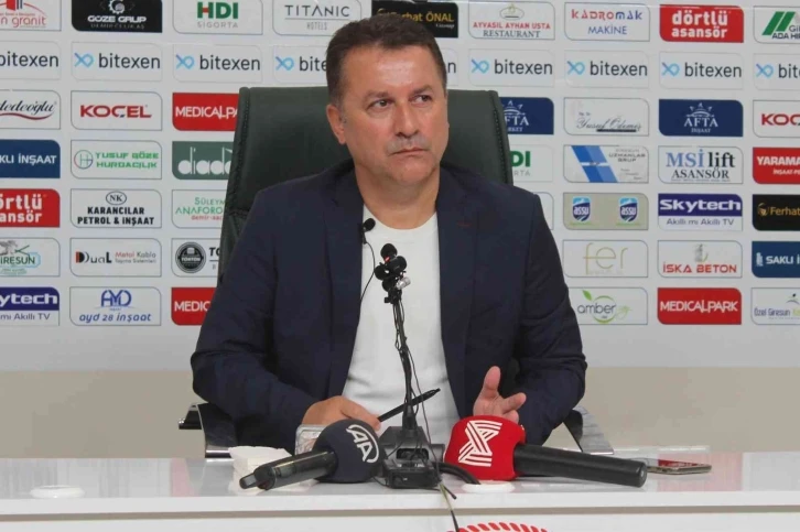 Giresunspor Kulübü Başkanı Hakan Karaahmet, 5 oyuncu daha transfer edeceklerini söyledi
