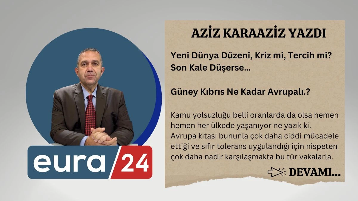 G&uuml;ney Kıbrıs Ne Kadar Avrupalı.?