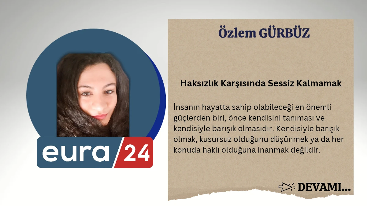 Haksızlık Karşısında Sessiz Kalmamak