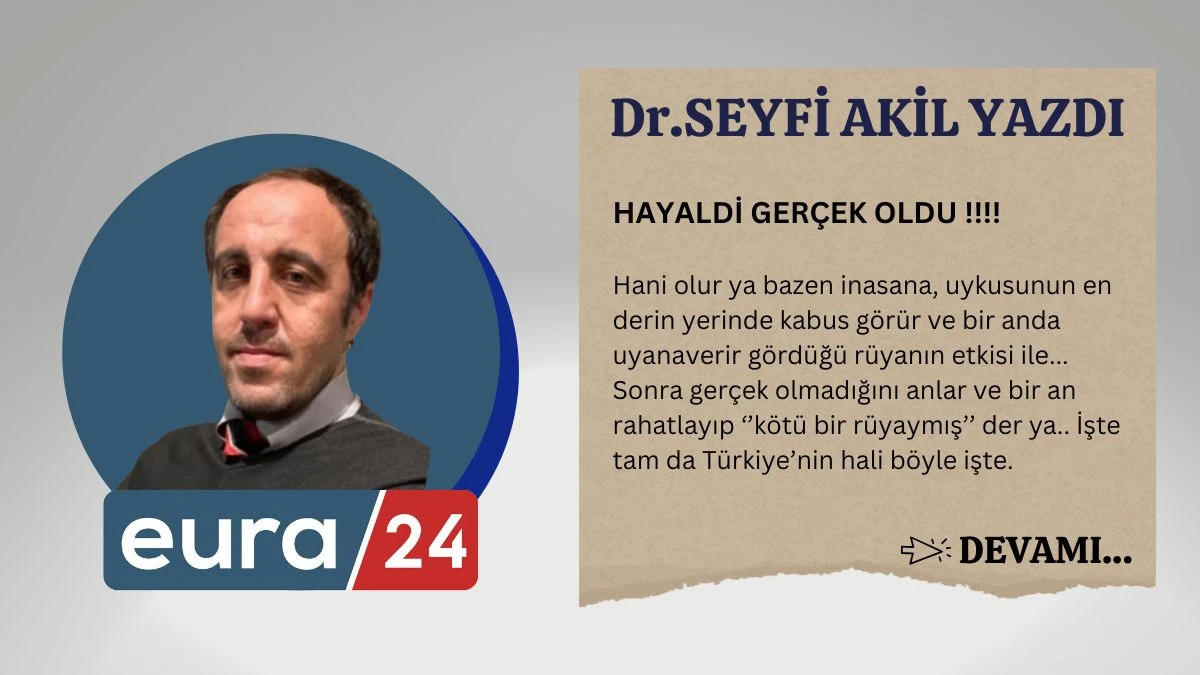 HAYALDİ GERÇEK OLDU !!!!