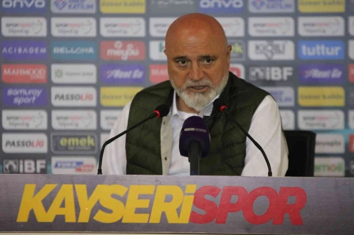 Hikmet Karaman: "Kayserispor’un küme düşme gibi bir korkusu yok"
