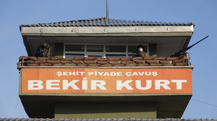 “Hudut Kartalları” yeni yıla görevleri başında girdi 