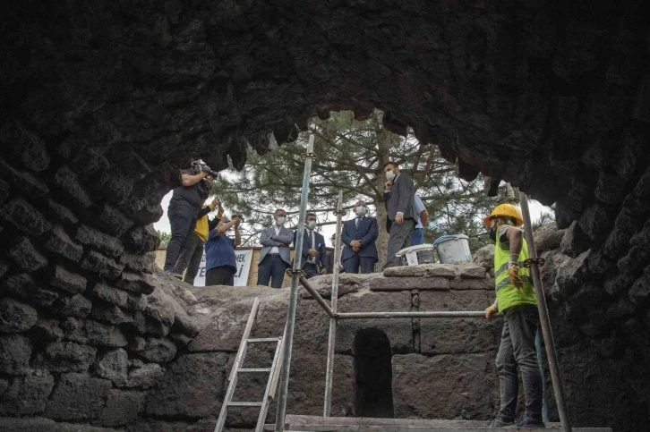 Kayseri’de yeraltından tarih fışkırdı
