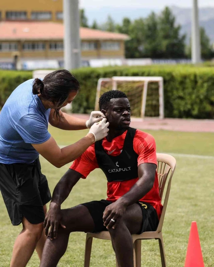 Kayserispor, laktat testinden geçti