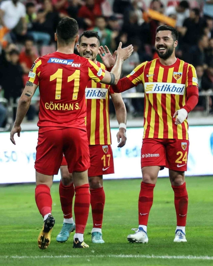 Kayserispor sahasında 10 kez kazandı
