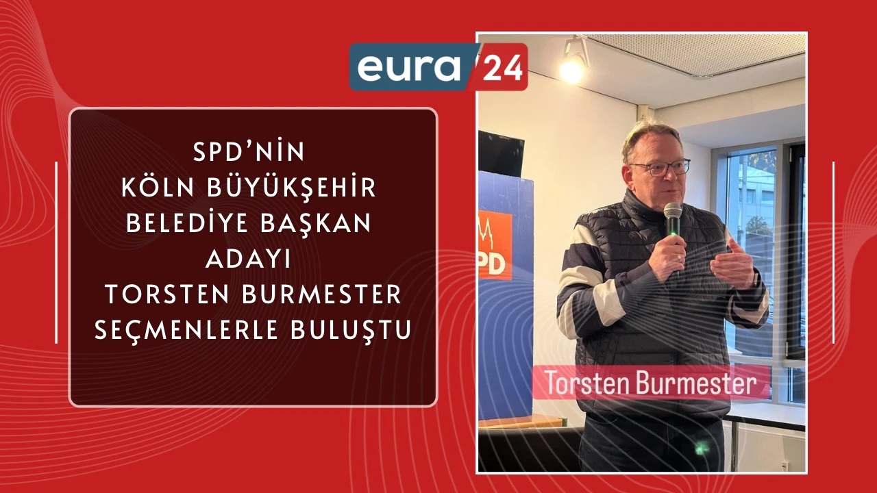 Köln – SPD’nin Köln Büyükşehir Belediye Başkan adayı Torsten Burmester seçmenlerle buluştu