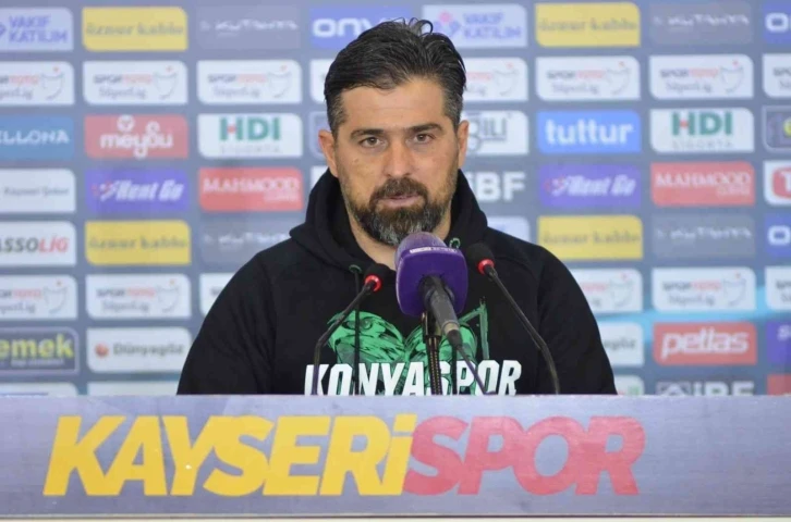 Konyaspor Teknik Direktörü Palut: "Ligdeki yarışımıza devam ediyoruz"
