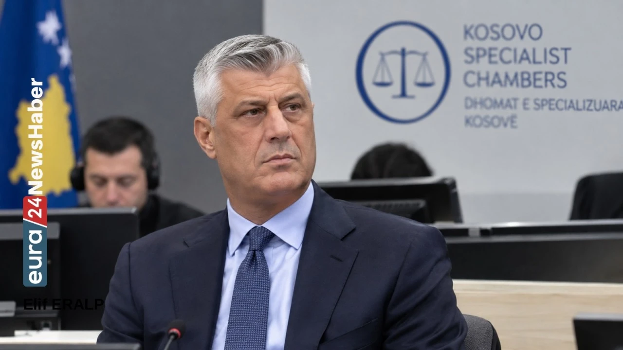 Kosova Eski Cumhurbaşkanı Haşim Ta&ccedil;i 25 Yıl Hapis Cezasına &Ccedil;arptırıldı