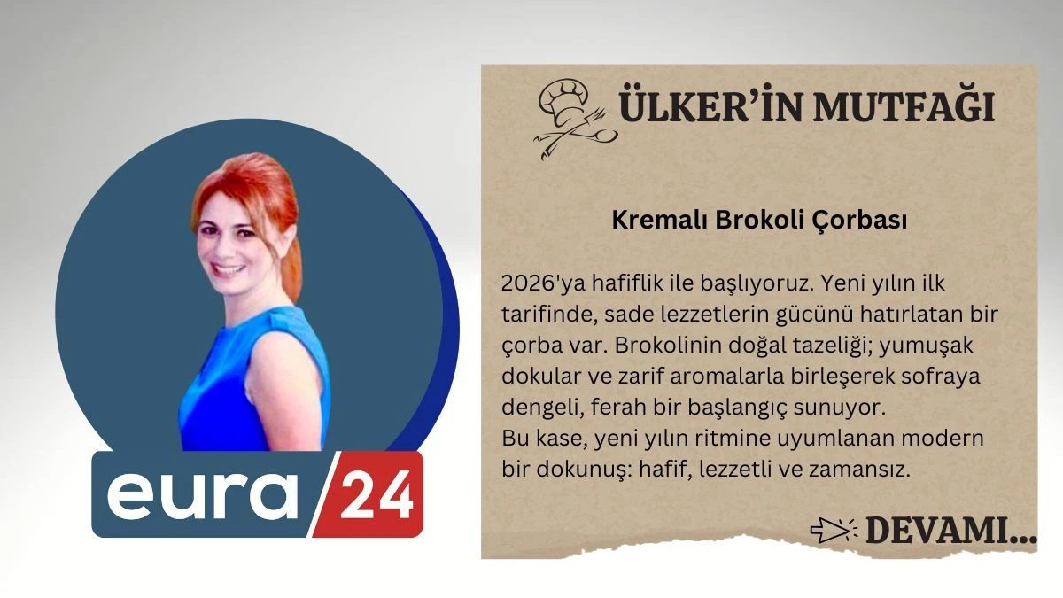 Kremalı Brokoli &Ccedil;orbası