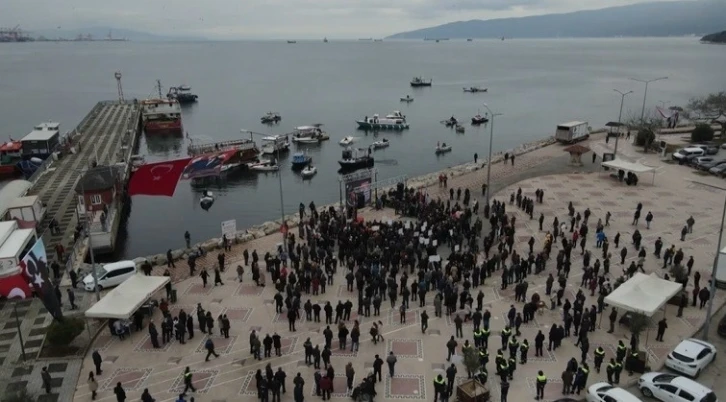 Marmara Denizi’ne sıcak su deşarjına çevrecilerden tepki
