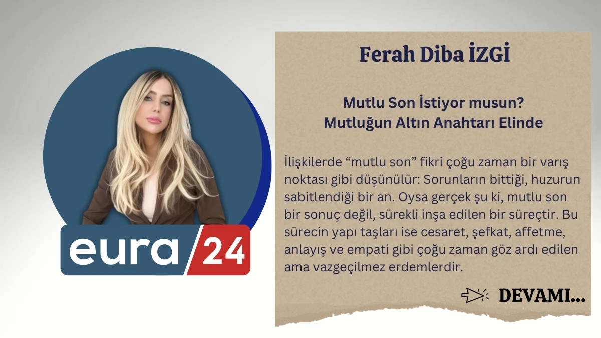 Mutlu Son İstiyor musun? Mutluğun Altın Anahtarı Elinde 