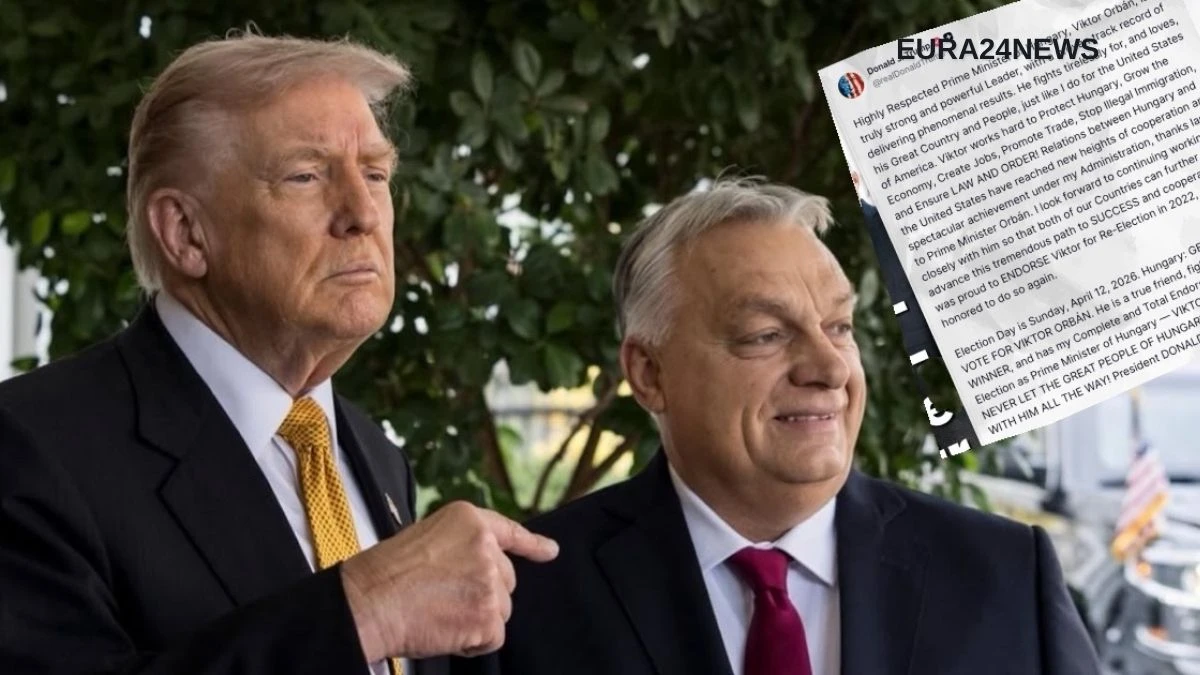 TRUMP&rsquo;DAN V.ORBAN&rsquo;A A&Ccedil;IK DESTEK