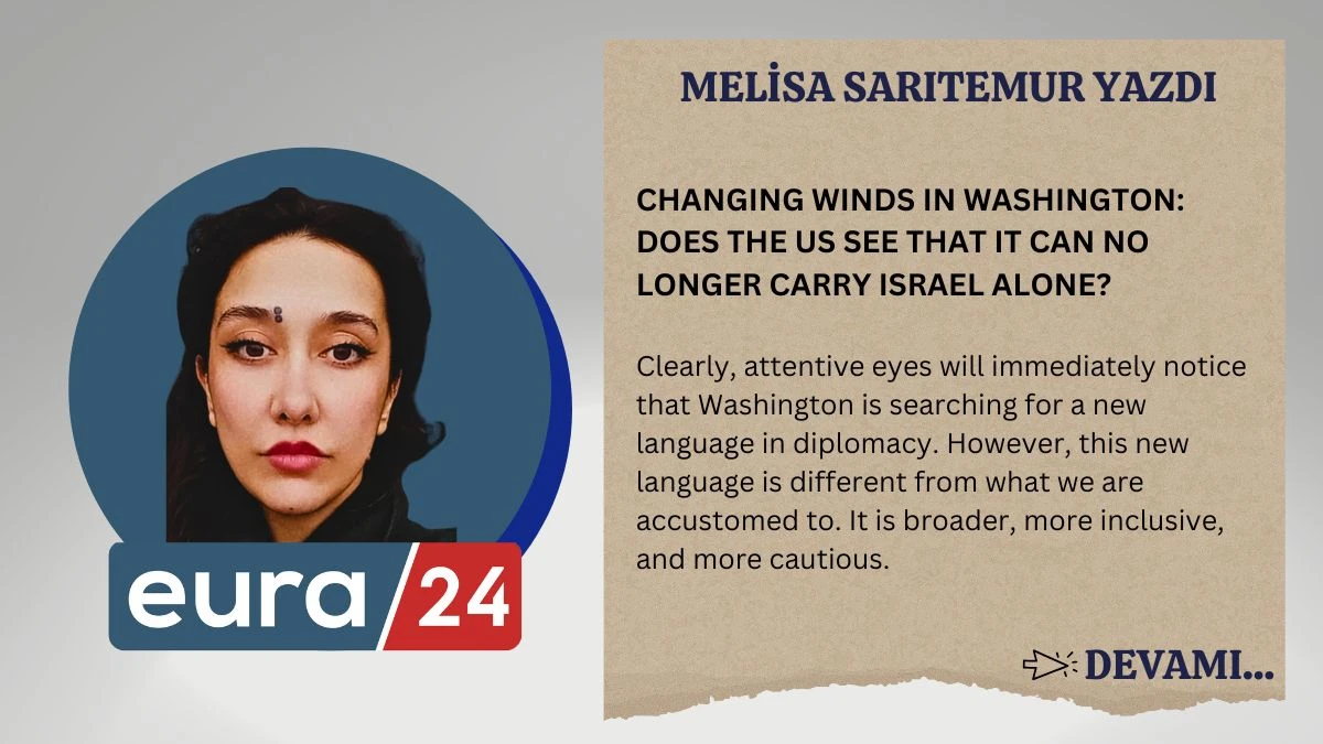 CHANGING WINDS IN WASHINGTON: DOES THE US SEE THAT IT CAN NO LONGER CARRY ISRAEL ALONE?