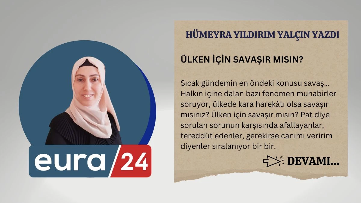 &Uuml;LKEN İ&Ccedil;İN SAVAŞIR MISIN?