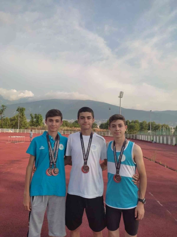 Nevşehirli sporculardan 3 bronz madalya
