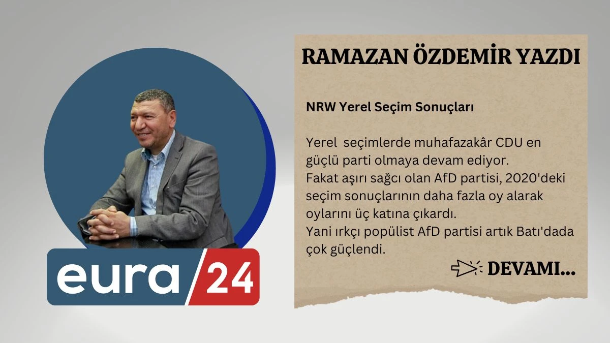 NRW Yerel Seçim Sonuçları