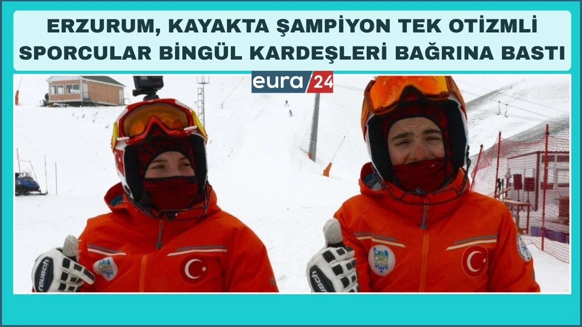 Otizmli İkiz Milli Kayak&ccedil;ılar Fransa&rsquo;dan 6 Madalyayla D&ouml;nd&uuml;