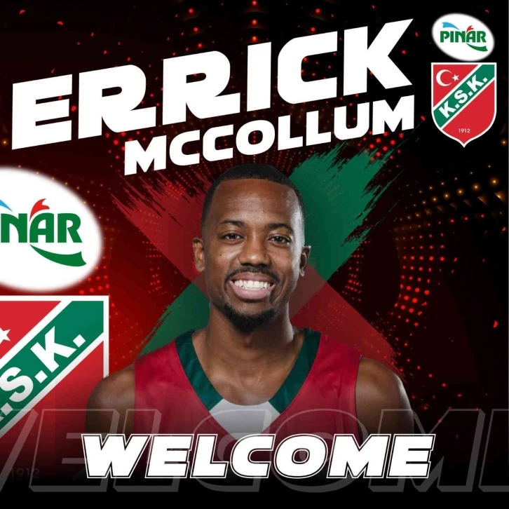 Pınar Karşıyaka,  Errick McCollum’u kadrosuna kattı
