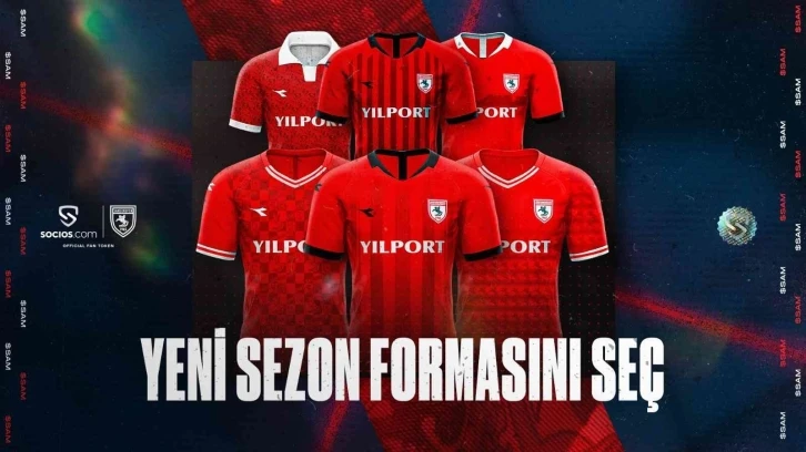 Samsunspor’un formasını taraftar seçecek
