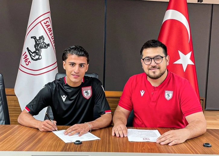 Samsunspor, Yusuf Ensar Poyrazlı ile 3 yıllık anlaşmaya vardı
