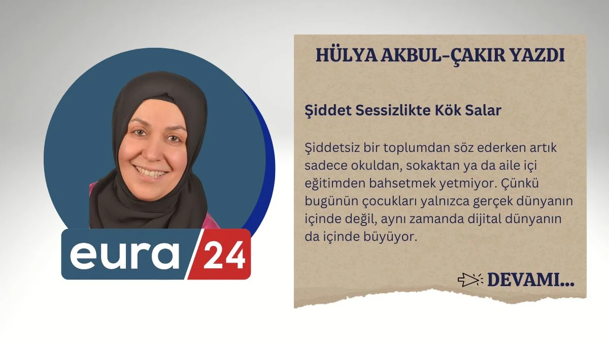 Şiddet Sessizlikte K&ouml;k Salar
