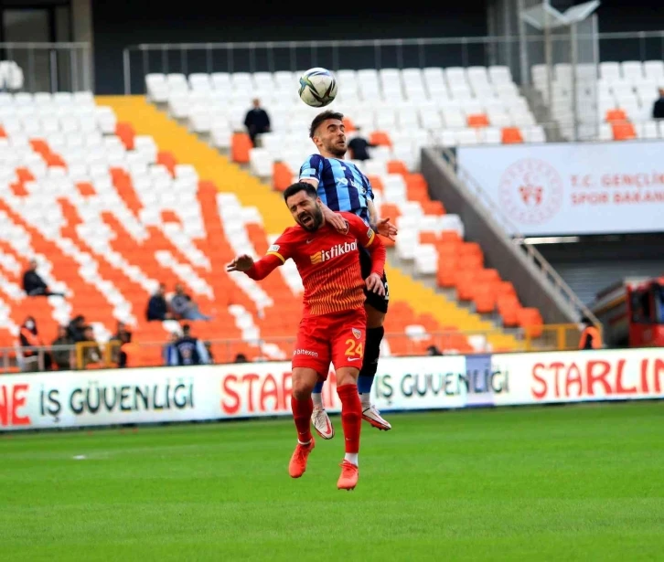 Spor Toto Süper Lig: Adana Demirspor: 1 - Kayserispor: 0 (İlk yarı)
