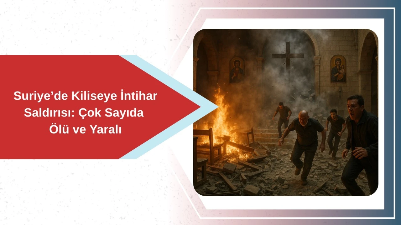 Suriye’de Kiliseye İntihar Saldırısı: Çok Sayıda Ölü ve Yaralı