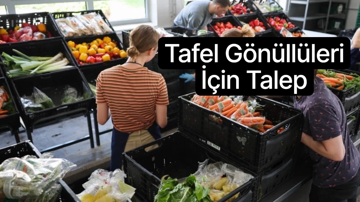 Tafel Deutschland G&ouml;n&uuml;ll&uuml;leri İ&ccedil;in &Uuml;cretsiz Ulaşım Talep Etti